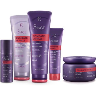 Combo Siàge Combate o Frizz (5 itens)