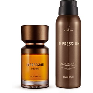 Combo Impression: Eau de Parfum 100ml + Desodorante Antitranspirante Aerossol 125ml