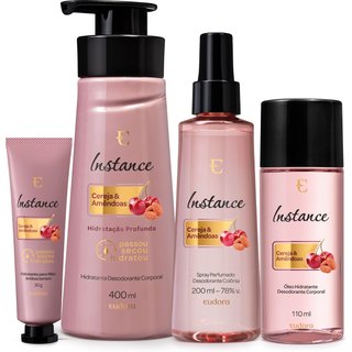 Combo Hidratação Instance Cereja e Amêndoas(4 itens)