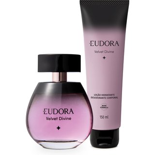 Combo Velvet Divine: Desodorante Colônia 100ml + Loção Perfumada Desodorante Corporal 150ml