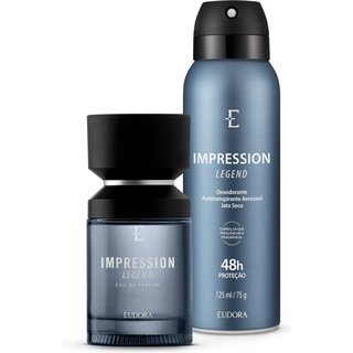 Combo Impression Legend: Eau De Parfum 100ml + Desodorante Antitranspirante 125ml