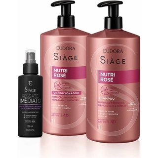 Combo Siàge Nutri Rosé (5 itens)