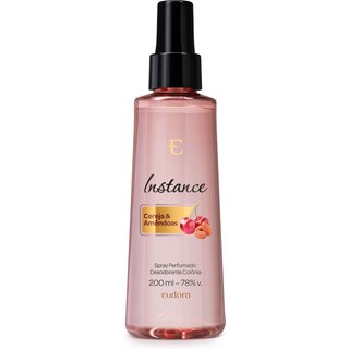 Spray Perfumado Desodorante Colônia Instance Cereja e Amêndoas 200ml