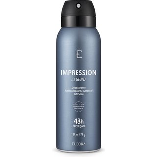 Desodorante Antitranspirante Aerossol Impression Legend 125ml