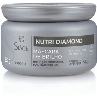 Máscara Capilar de Brilho Siàge Nutri Diamond 250g
