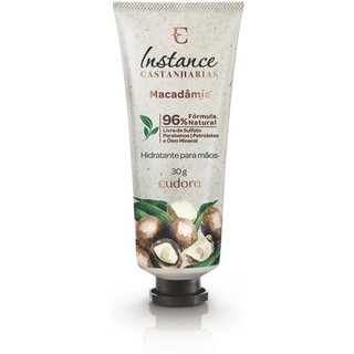 Creme Hidratante Para Mãos Instance Castanharias Macadâmia 30g