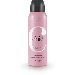 Desodorante Antitranspirante Aerosol Chic 125ml (Nova embalagem)