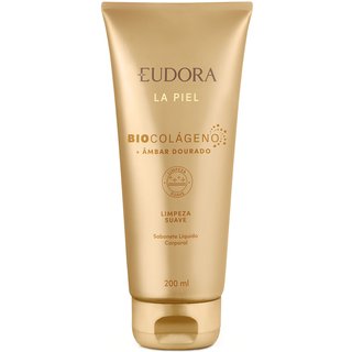Sabonete Líquido Corporal La Piel Âmbar Dourado 200ml