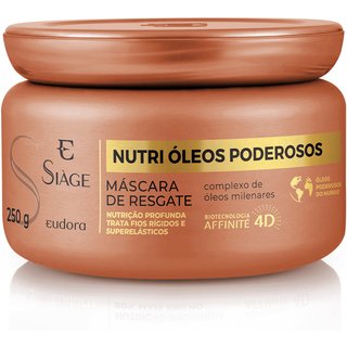 Máscara Capilar Siàge Nutri Óleos Poderosos 250g