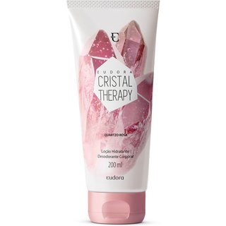 Loção Hidratante Desodorante Corporal Cristal Therapy 200ml