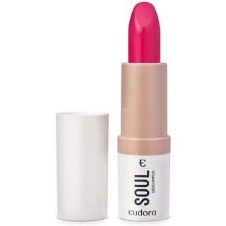 Batom Efeito Natural Rosa Versátil Soul Descomplic 4g