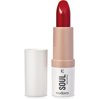 Batom Efeito Natural Vermelho Descomplicado Soul Descomplic 4g