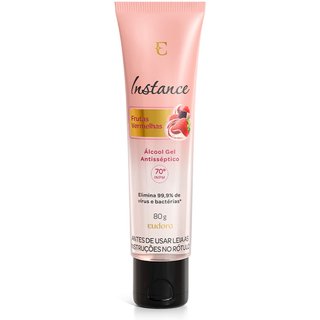 Álcool em Gel Antisséptico Instance Frutas Vermelhas 80g