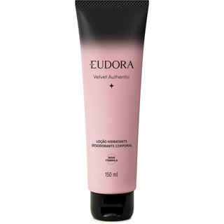 Loção Hidratante Desodorante Corporal Eudora Velvet Authentic 150ml