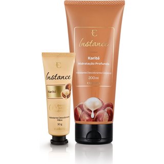 Kit Instance Karité Loção Hidratante + Creme Mãos