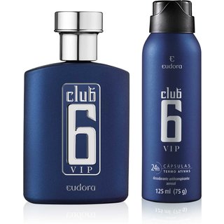 Kit Perfumaria Club 6 VIP Colônia Desodorante + Desodorante