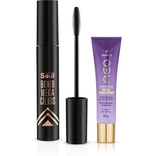 Kit Máscara Para Cílios Bomb Alongamento + Neo Dermo Contorno dos Olhos