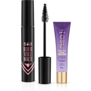 Kit Máscara Para Cílios Bomb Volumaço + Neo Contorno dos Olhos