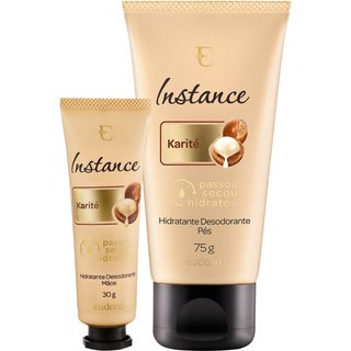 Combo Karité Hidratante Desodorante Mãos + Pés