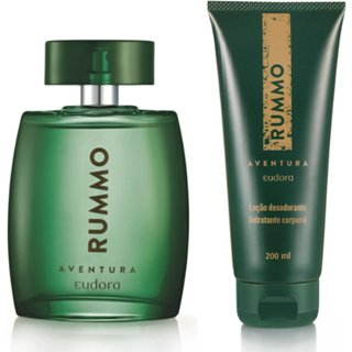 Kit Rummo Aventura Colônia Desodorante + Hidratante Desodorante
