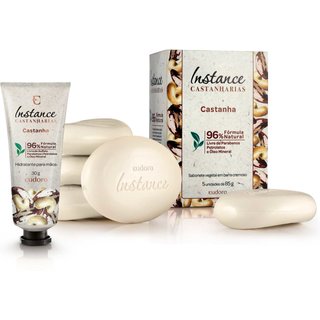 Combo Castanharias Castanha Creme Para Mãos + Sabonete