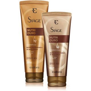 Kit Siàge Nutri Ouro Shampoo + Condicionador (Nova Versão)