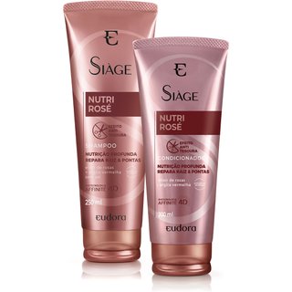 Kit Siàge Nutri Rosé Shampoo + Condicionador