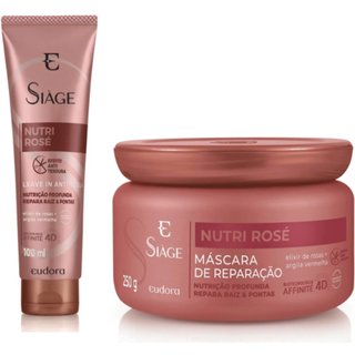 Kit Siàge Nutri Rosé Máscara + Leave-In
