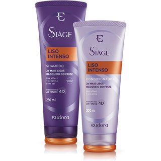 Kit Siàge Liso Intenso Shampoo + Condicionador (Nova Versão)