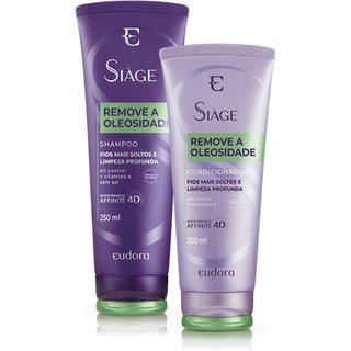Kit Siàge Remove a Oleosidade Shampoo + Condicionador (Nova Versão)