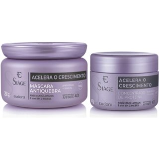 Kit Siàge Acelera o Crescimento Máscara + Creme Concentrado