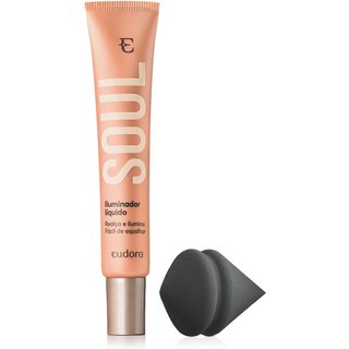 Kit Soul Iluminador Líquido + Esponja Facial