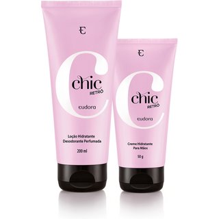 Kit Chic Retrô Loção Hidratante + Creme Mãos