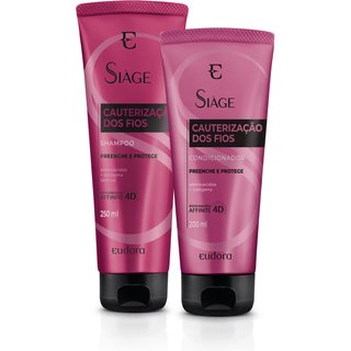 Kit Siàge Cauterização dos Fios Shampoo + Condicionador