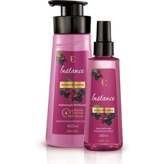 Kit Instance Amora Silvestre Loção Hidratante + Colônia Desodorante Spray