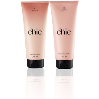 Kit Chic Hidratante Desodorante + Sabonete Líquido