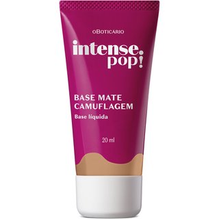Base Mate Camuflagem Cor 190 Intense Pop! 20ml