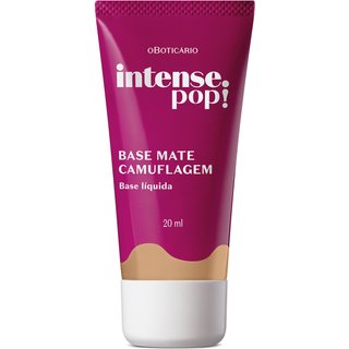 Base Mate Camuflagem Cor 210 Intense Pop! 20ml