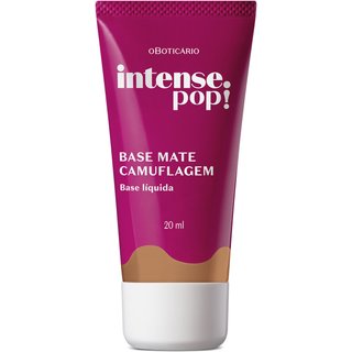 Base Mate Camuflagem Cor 260 Intense Pop! 20ml