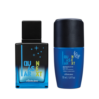 Combo Quasar Next: Colônia 50ml + Desodorante Roll On 55ml