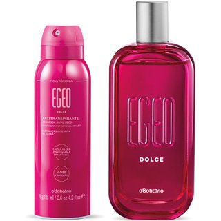 Combo Presente Egeo Dolce: Desodorante Colônia 90ml + Desodorante Aerossol 75g
