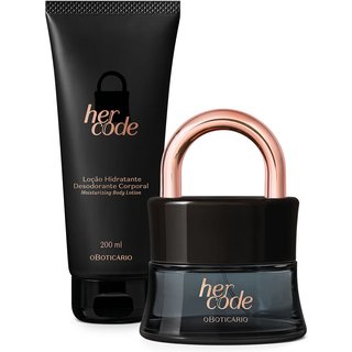 Combo Her Code: Eau De Parfum 50ml + Loção Corporal 200ml