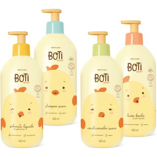 Combo Boti Baby Banho Completo (4 itens)