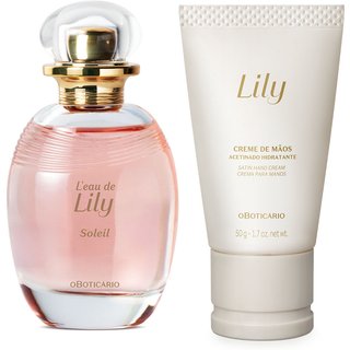 Combo Presente Lily: Desodorante Colônia 75ml + Creme de Mãos 50g