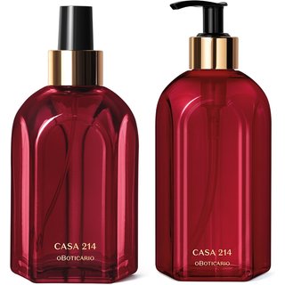 Combo Casa 214 Gardênia Imperial: Sabonete Líquido 400ml + Aromatizador de Ambiente 250ml