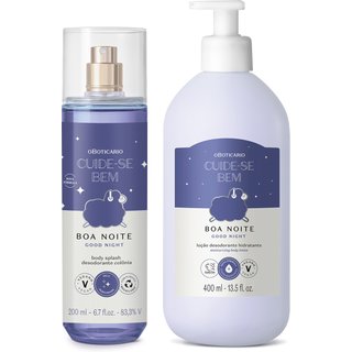 Combo Cuide-se Bem Boa Noite: Body Splash 200ml + Hidratante Desodorante Corporal 400ml