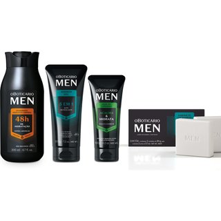 Combo MEN Corpo e Banho (4 itens)