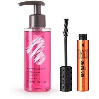 Combo Make Quem Disse, Berenice? Máscara de Cílios Big Bang 360 + Demaquilante Cleasing Oil 105ml