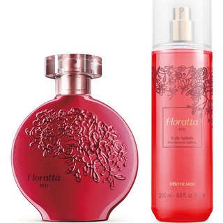 Combo Floratta Red: Desodorante Colônia 75ml + Body Splash Desodorante Colônia 200ml