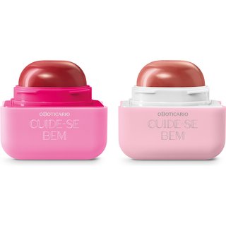 Combo Cuide-se Bem Quem Disse, Berenice?: Balm Labial Rosa 6,2g + Balm Labial Vinho 6,2g
